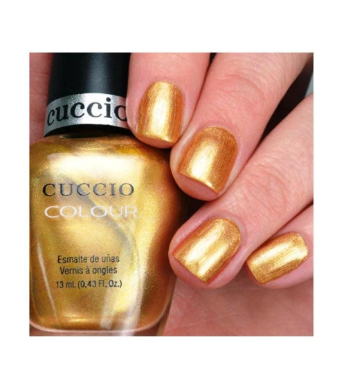 Ημιμόνιμο Βερνίκι Νυχιών Cuccio 13ml 6031 Χρυσό Μεταλλικό 2