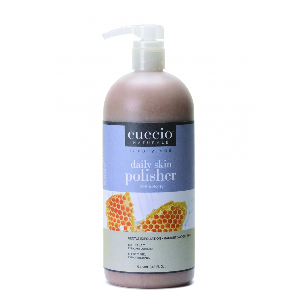 Scrub Cuccio skin polisher μέλι γάλα 946ml